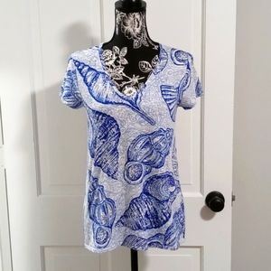 💎Holy Grail💎 Lilly Pulitzer - Etta V-Neck Top